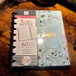 Happy Planner - Happy Notes Classic size Notebook - Floral - She is Lovely ...